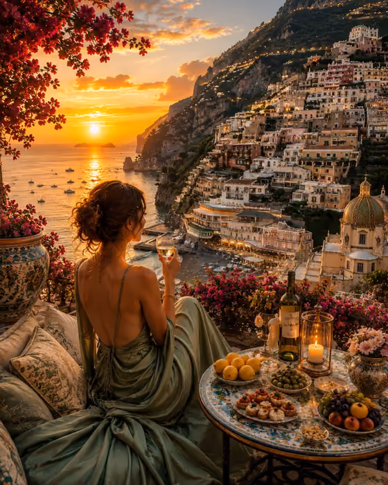 Amalfi Coast Luxury Editorial