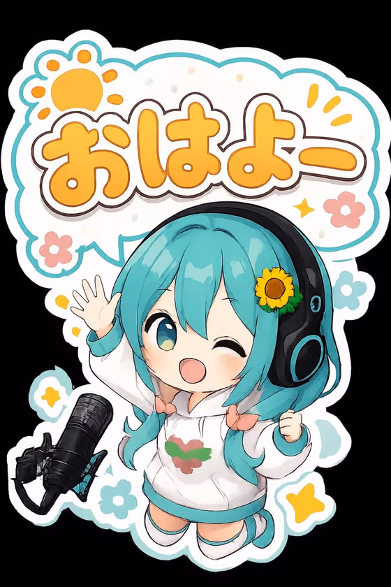 Chibi Greeting Sticker