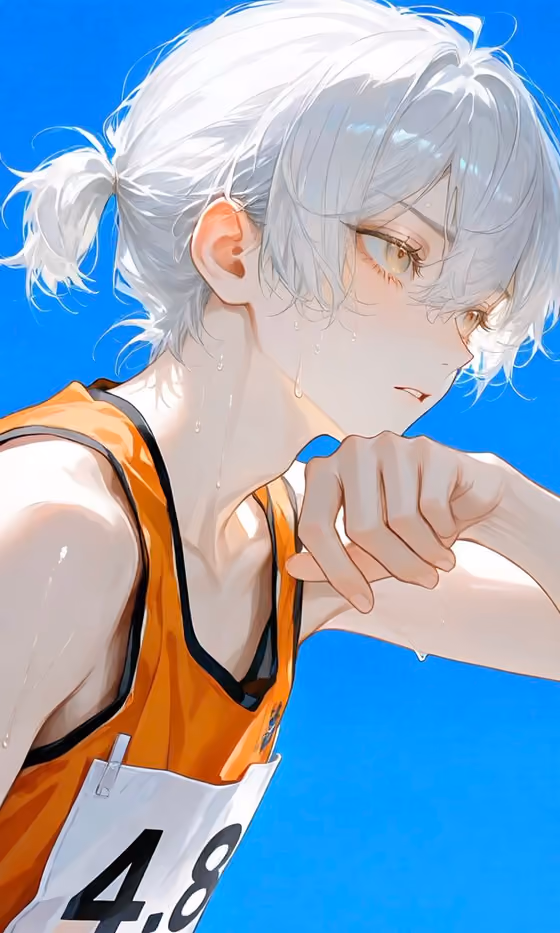 Anime Runner Portrait