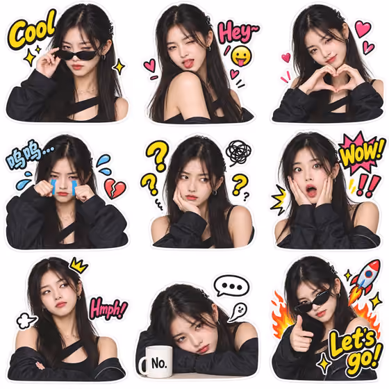 Custom Meme Sticker Pack