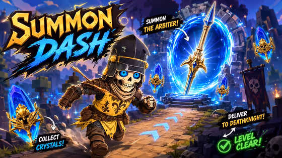 YouTube Thumbnail - Summon Dash Roblox Fantasy Thumbnail