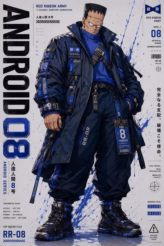 Cyberpunk Anime Operative