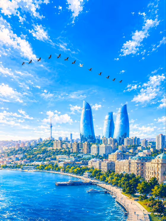 Aerial Landmark Scene