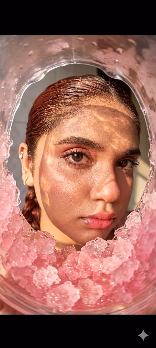 Slushy Fisheye Portrait