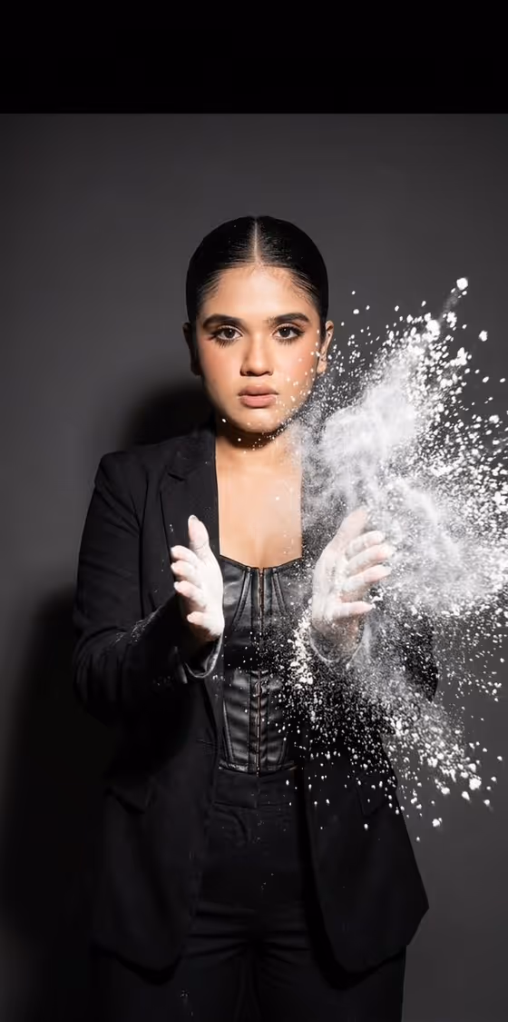 Powder Burst Portrait