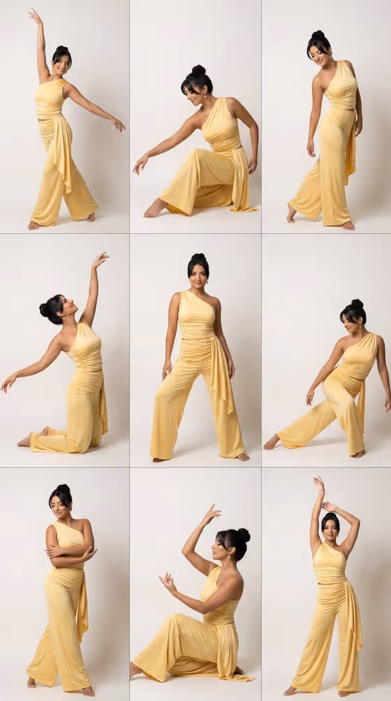 Dance Editorial Grid template result