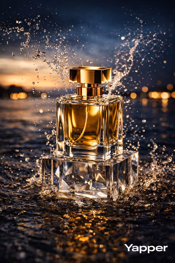 Luxury Fragrance Campaign template result