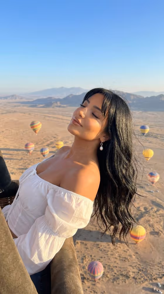 Balloon Travel Portrait