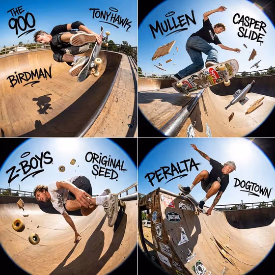 Skate Legend Grid