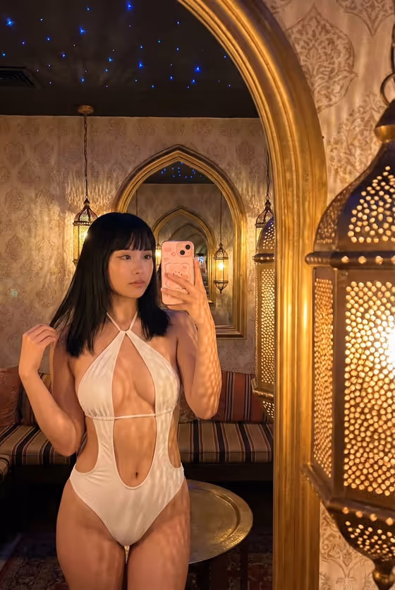 Ornate Mirror Selfie