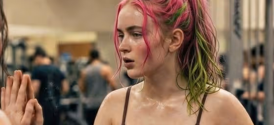 Neon Workout Portrait
