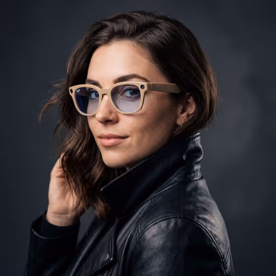 Smart Glasses Portrait