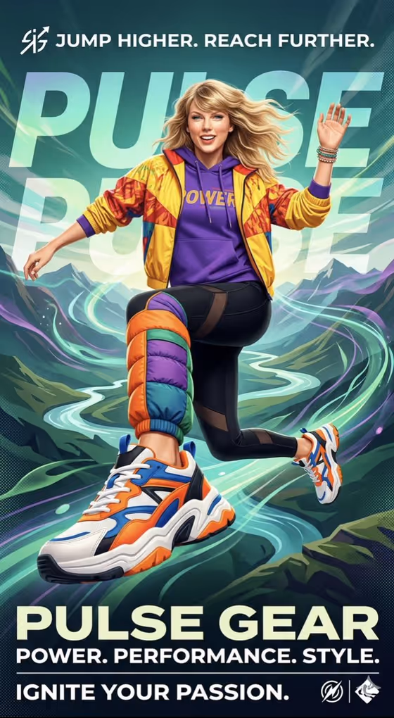 Athletic Gear Poster