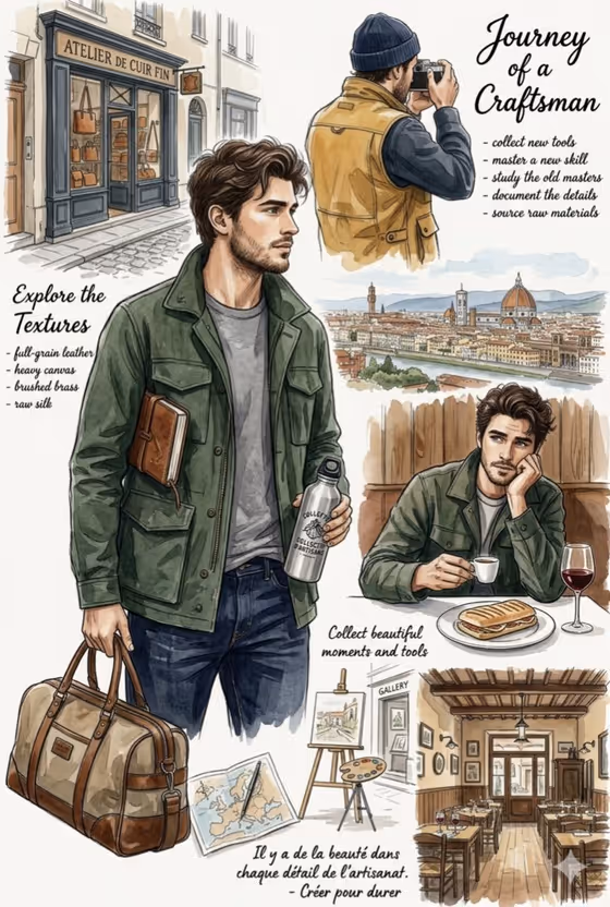 European Travel Moodboard