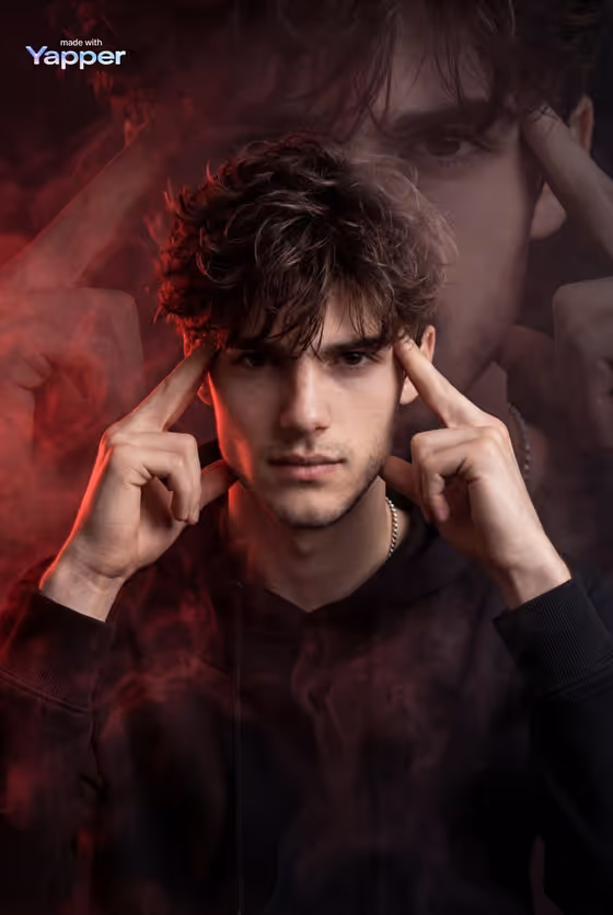 Psychic Smoke Portrait template result