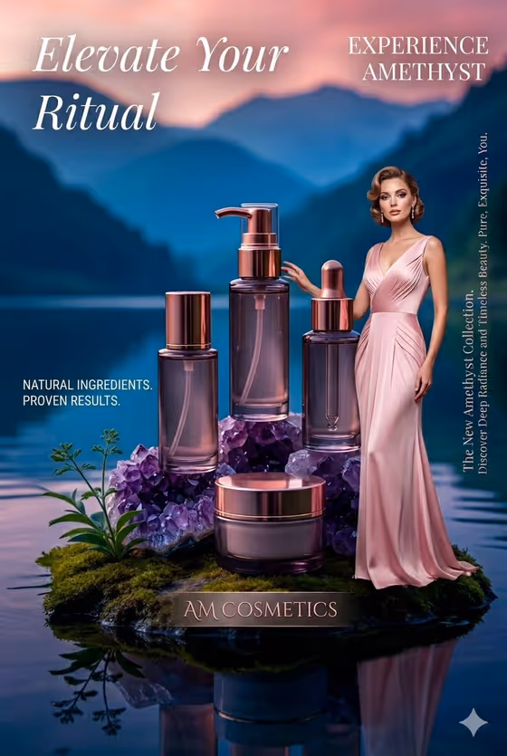 Gemstone Skincare Ad template result