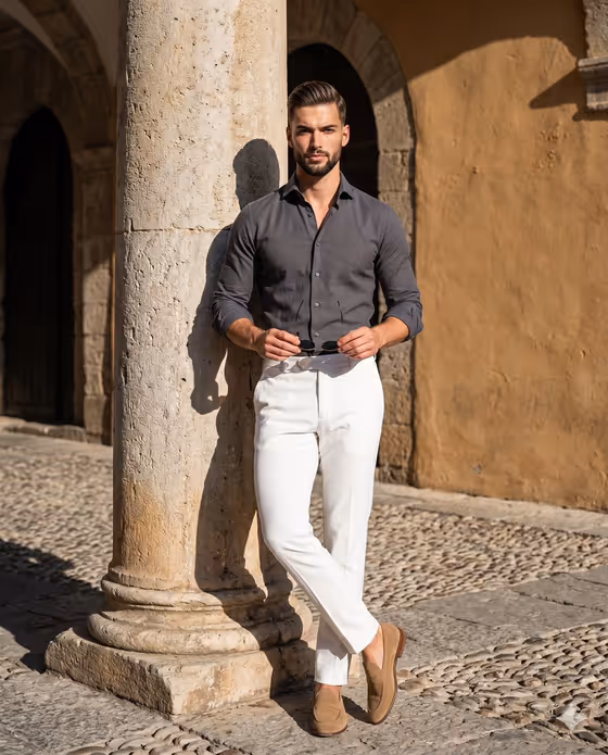 Mediterranean Historic Site Male Portrait template result