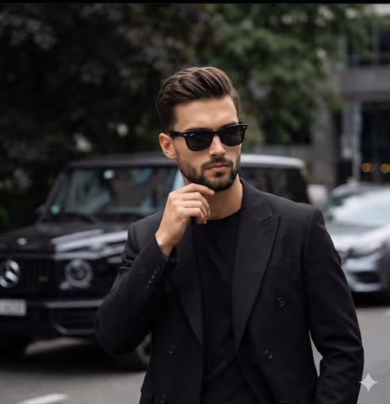 Editorial Street Portrait template result