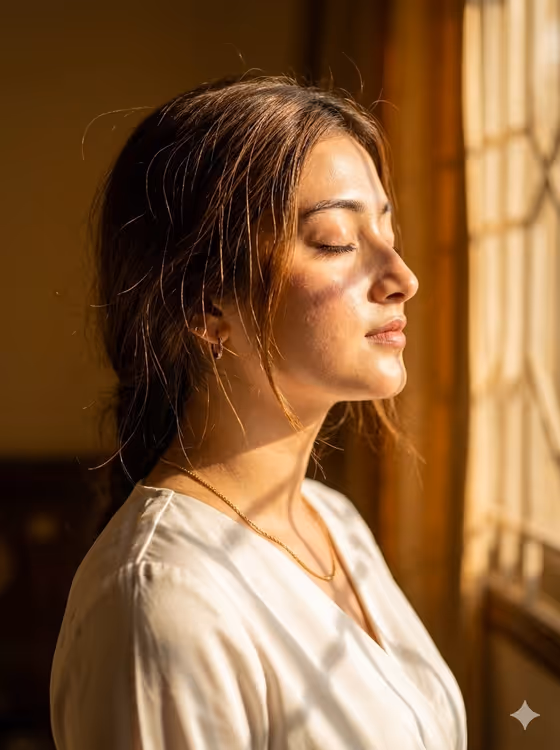 Golden Window Portrait template result