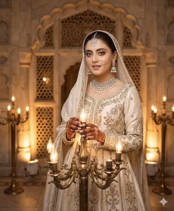 South Asian Bridal Lehenga Editorial