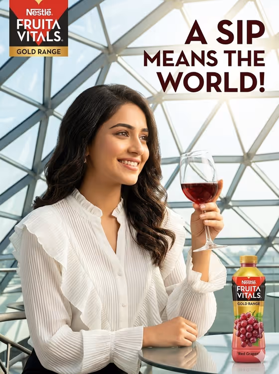 Luxury Beverage Ad