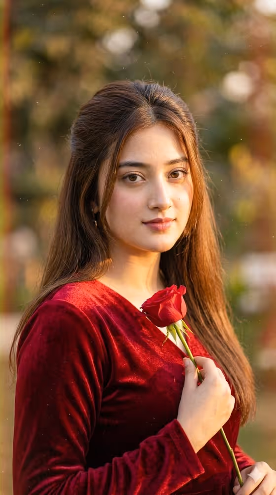 Romantic Film Portrait