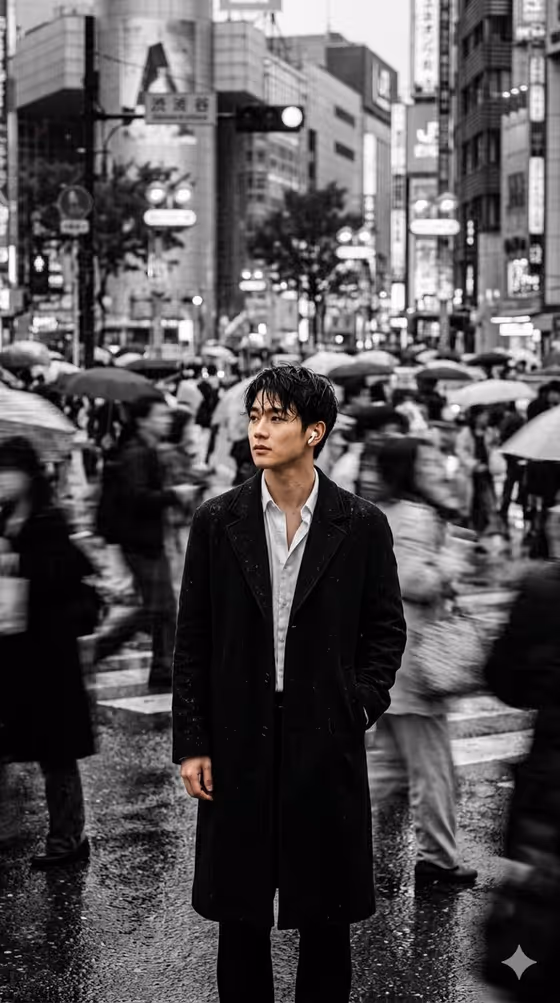 Cinematic Crowd Contrast template result
