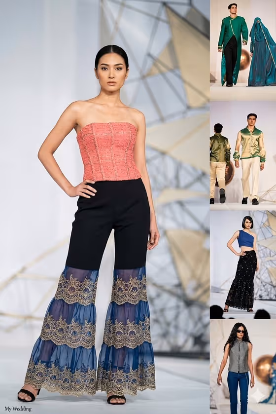 Modern Runway Fashion Montage template result