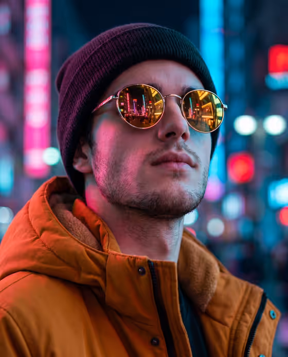 Cyberpunk Identity Preservation Portrait