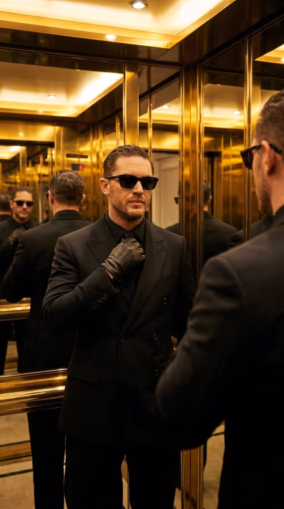 Mirror Elevator Portrait