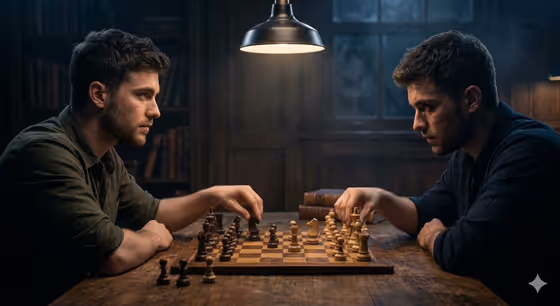 Mirror Chess Duel