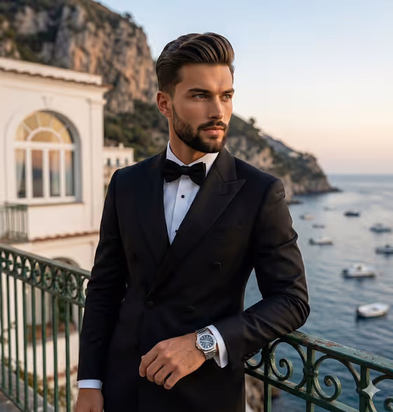 Sunset Luxury Portrait