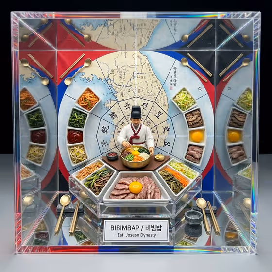 Prism Food Diorama
