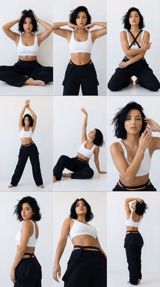 Dance Editorial Grid template result