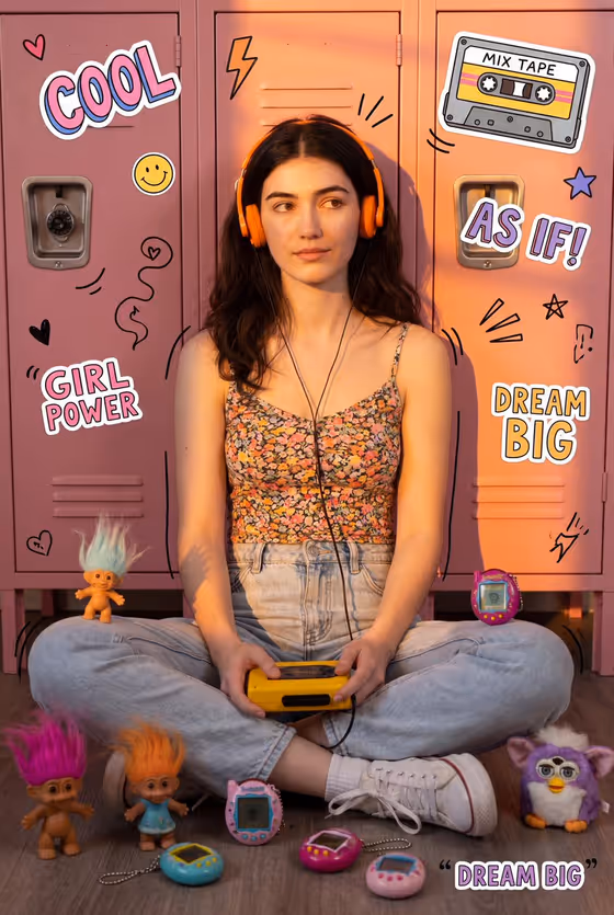 90s Collage Portrait