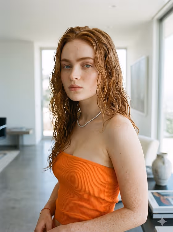 Minimalist Indoor Portrait Photography template result