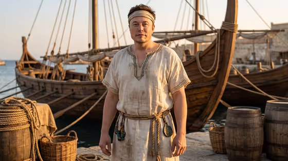 Ancient Sailor Portrait