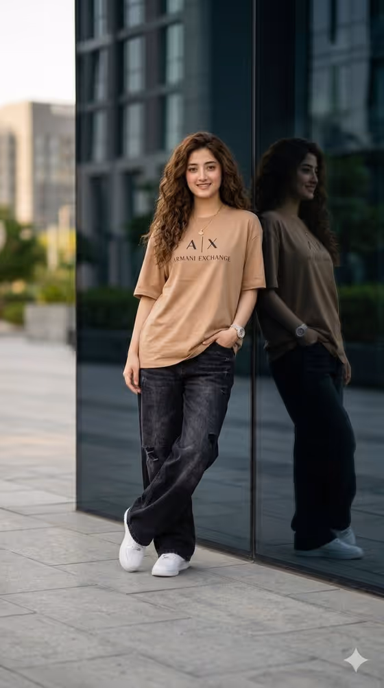 Luxury Street Fashion Portrait template result