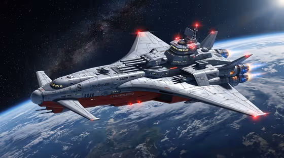 Orbital Warship