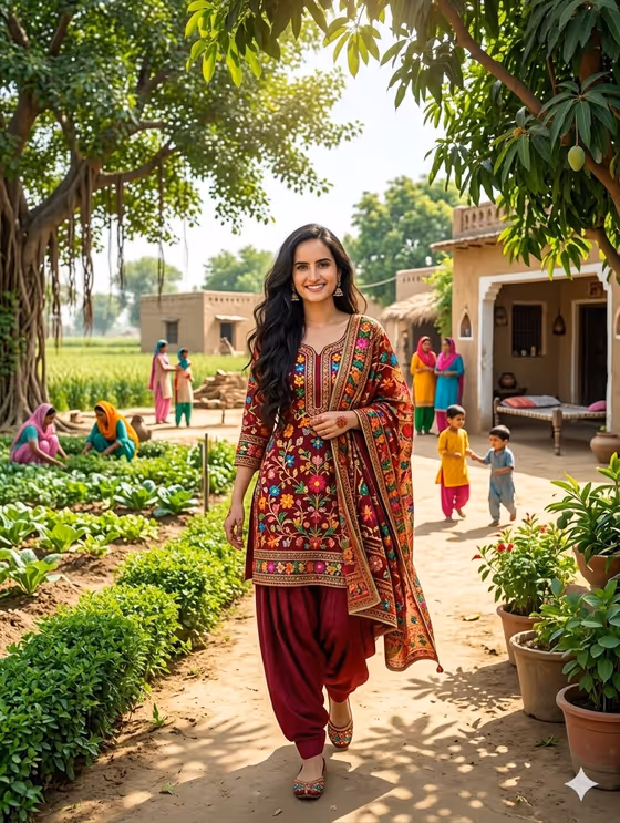Punjab Village Portrait