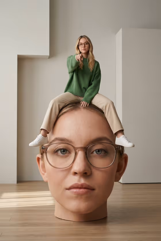 Giant Head Portrait