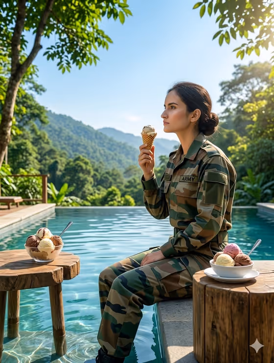 Poolside Treat Editorial