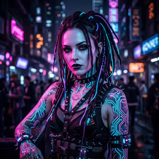 Cyberpunk Portrait