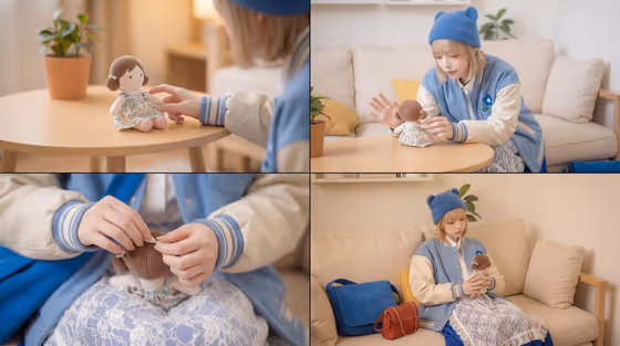 Nostalgic Doll Play