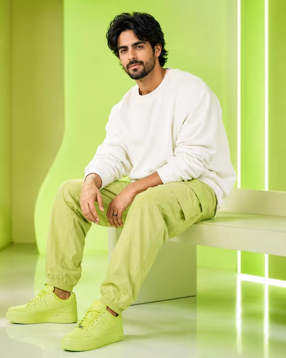 Minimalist Indian Male Streetwear template result