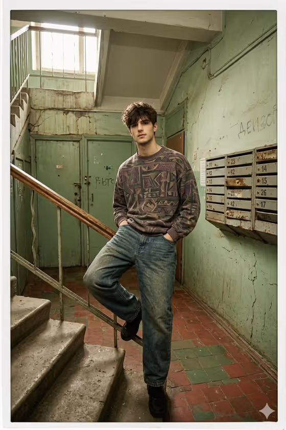 Stairwell Polaroid