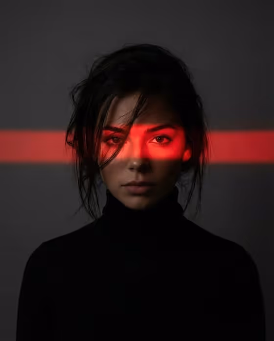 Neon Eye Portraits