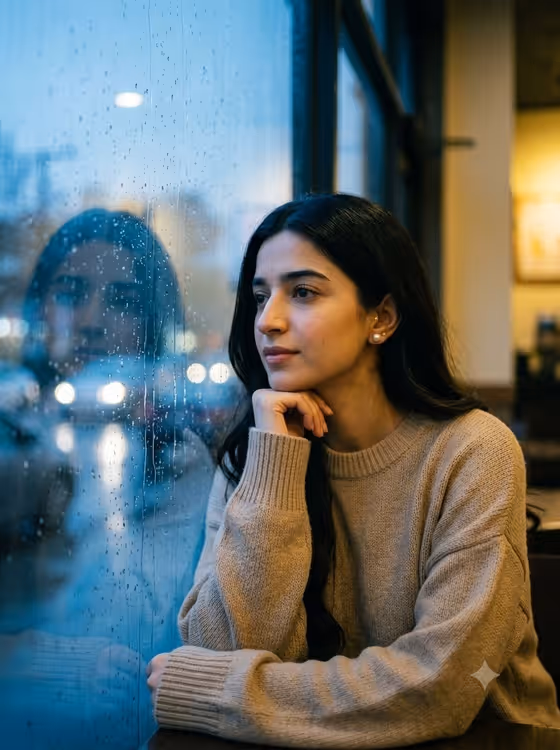 Cafe Window Analog Film