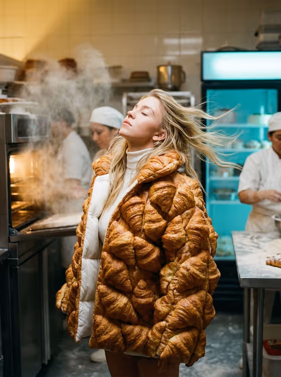 Surreal Pastry Fashion