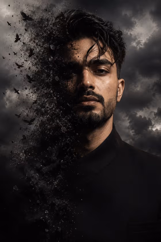 Cinematic Face Dissolve Effect